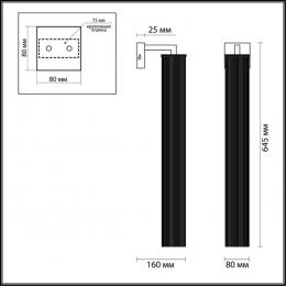 Odeon light 4137/1W CLASSIC ODL19 399 золото Бра GU10 1*50W LUIGI  - 2 купить